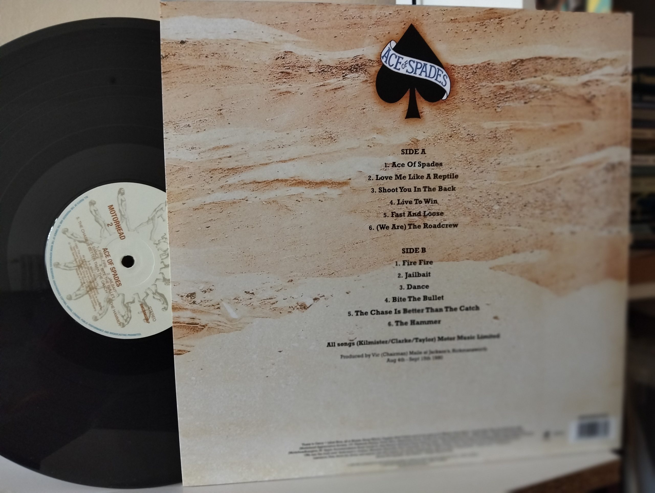 Motörhead – Ace Of Spades Plak - Görsel 2