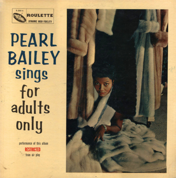 Pearl Bailey – Pearl Bailey Sings For Adults Only Plak