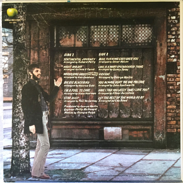 Ringo Starr – Sentimental Journey Plak - Görsel 2