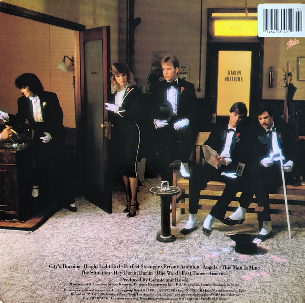 Heart – Private Audition Plak - Görsel 3