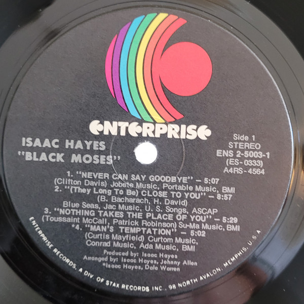 Isaac Hayes – Black Moses 2 Plak - Görsel 6