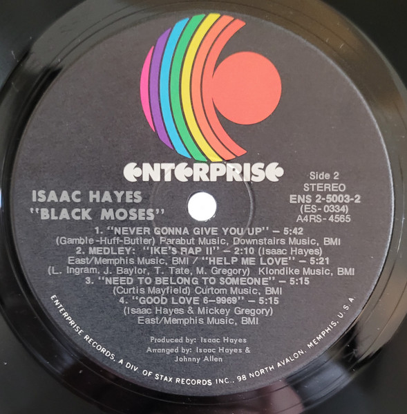 Isaac Hayes – Black Moses 2 Plak - Görsel 7