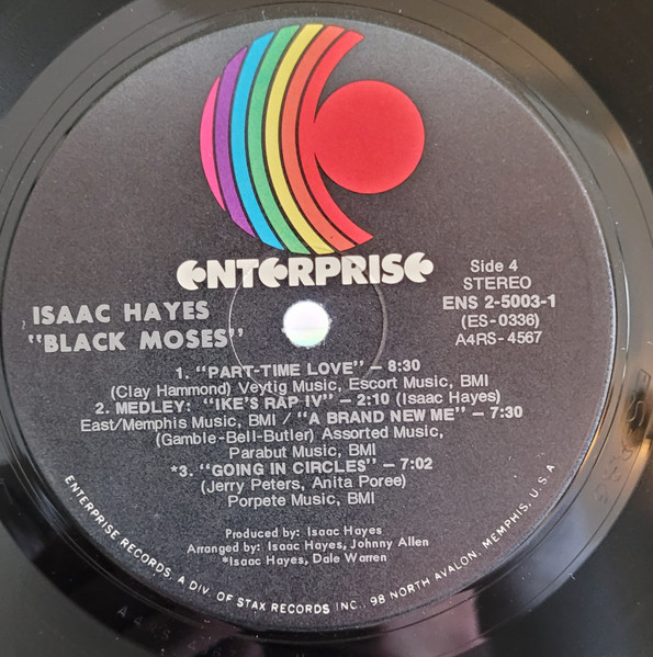 Isaac Hayes – Black Moses 2 Plak - Görsel 9