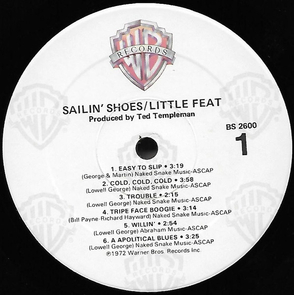 Little Feat – Sailin' Shoes Plak - Görsel 4