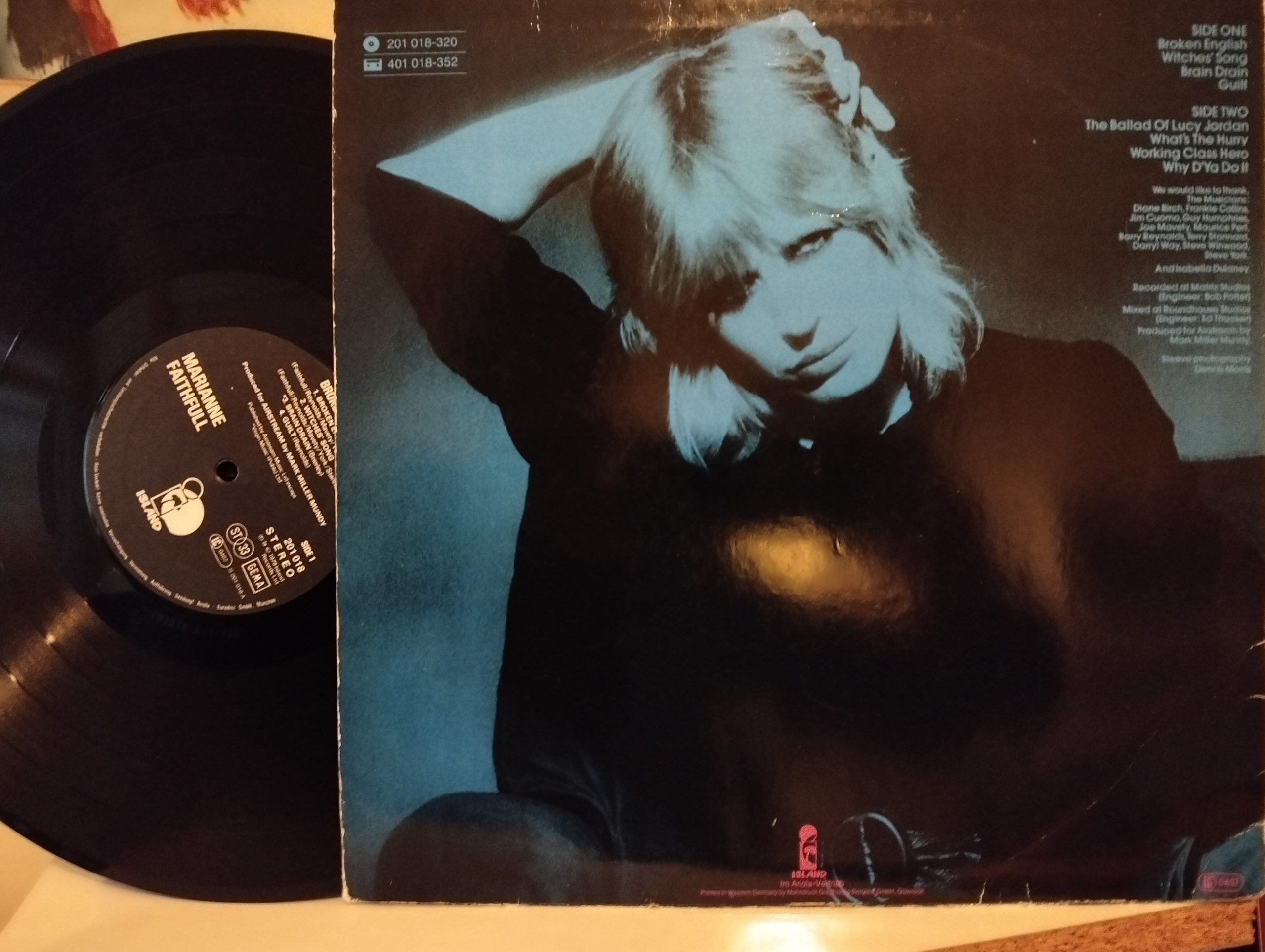 Marianne Faithfull – Broken English Plak - Görsel 2
