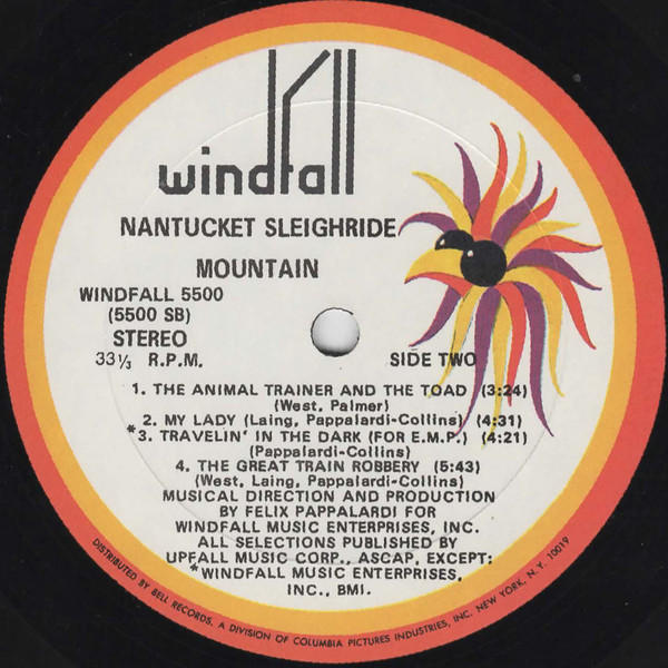 Mountain – Nantucket Sleighride Plak - Görsel 6