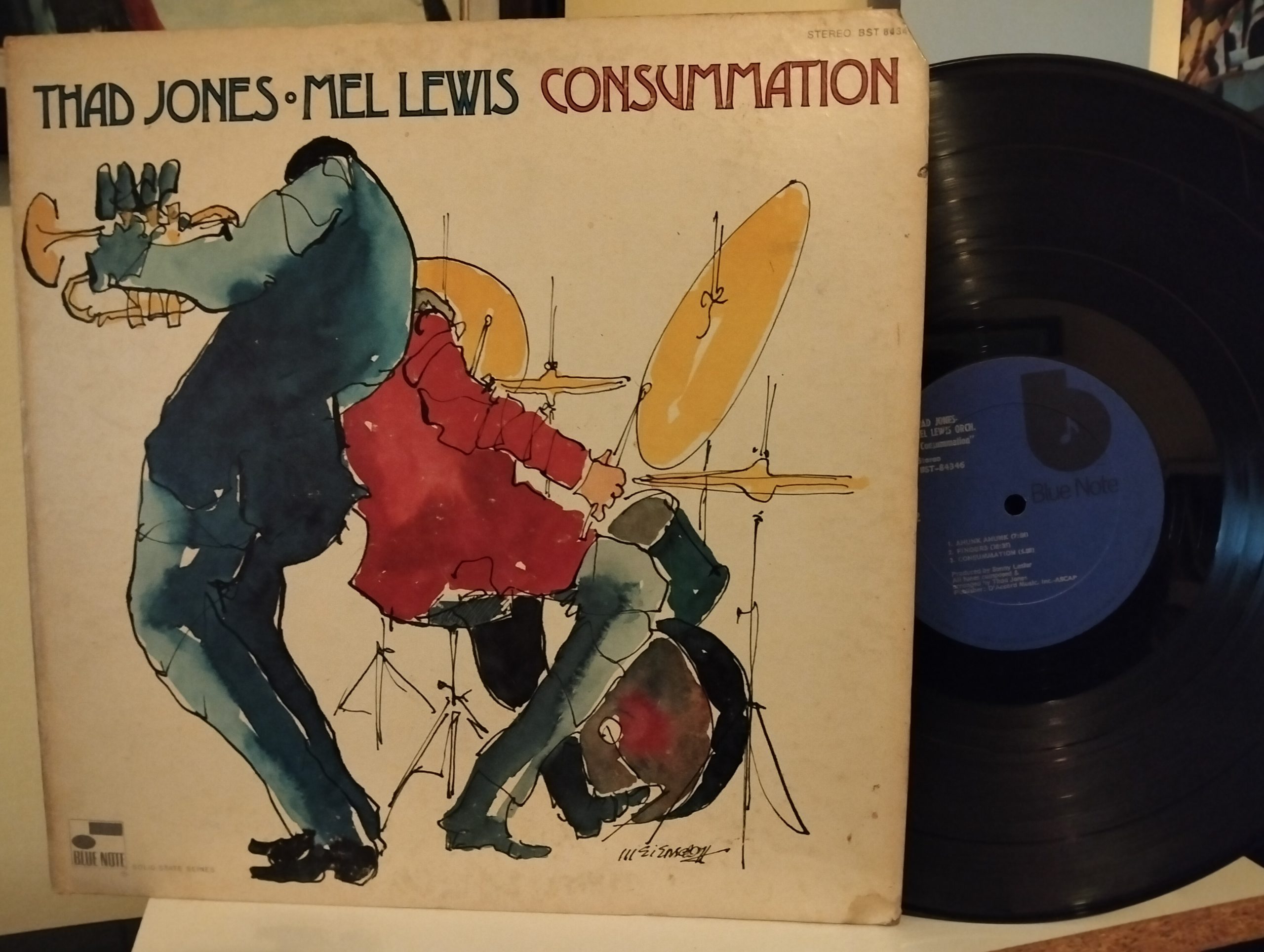 Thad Jones Mel Lewis – Consummation Plak