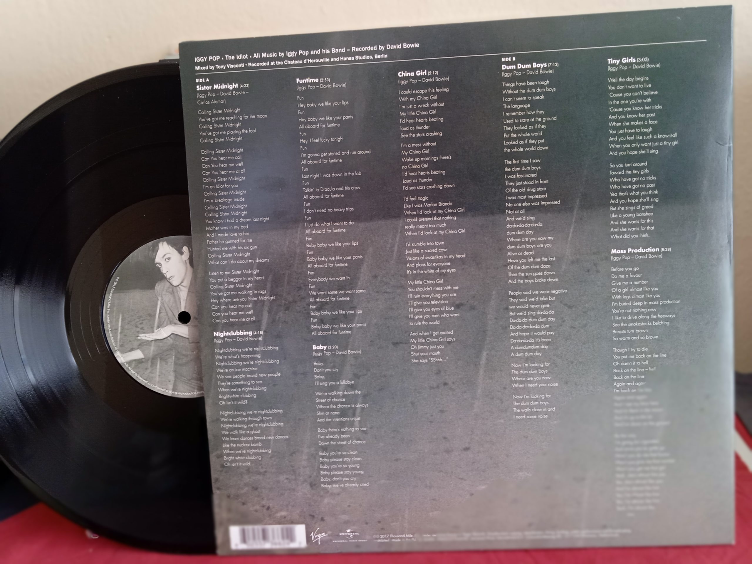 Iggy Pop – The Idiot Plak - Görsel 2