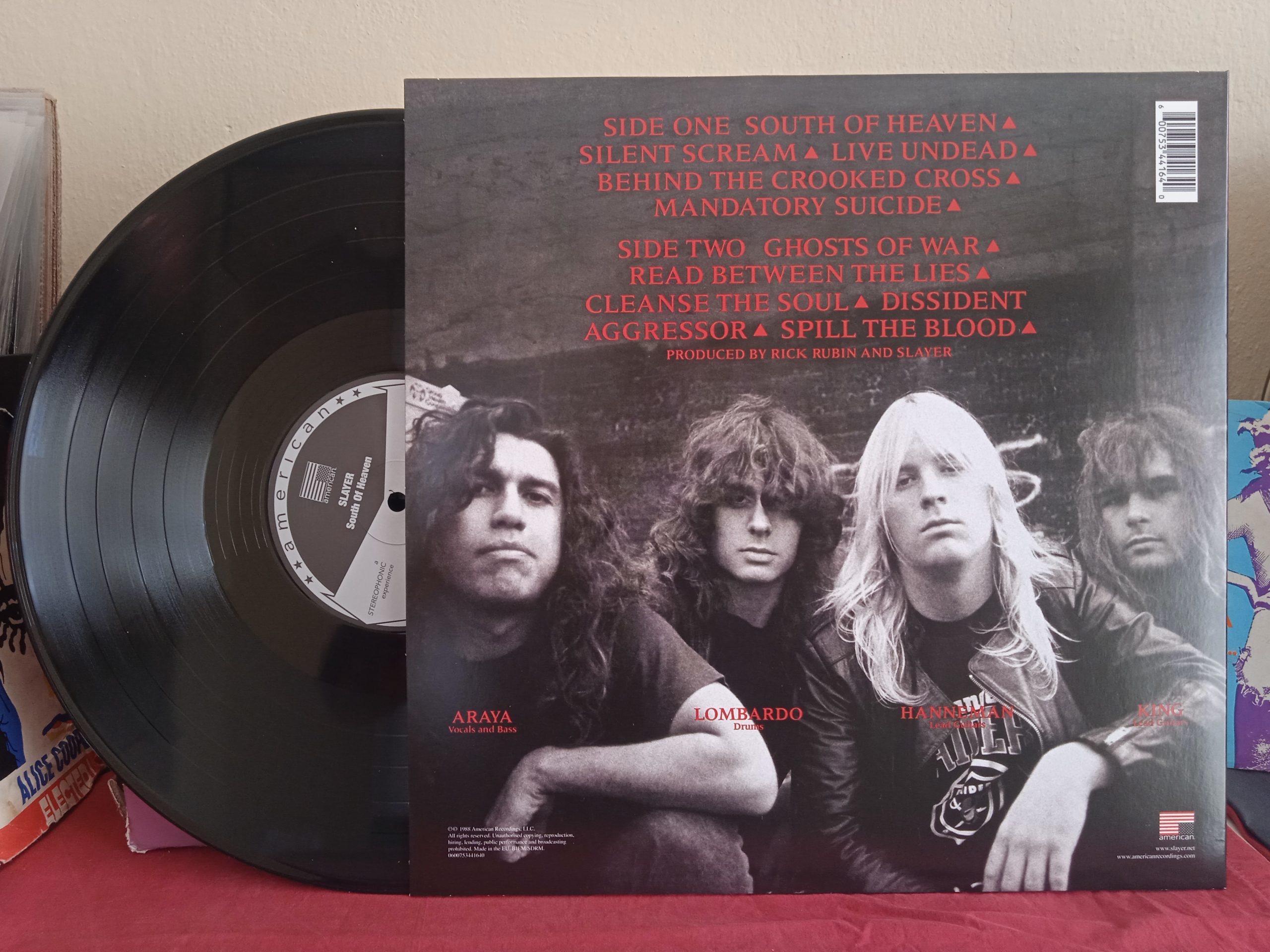Slayer – South Of Heaven Plak - Görsel 2