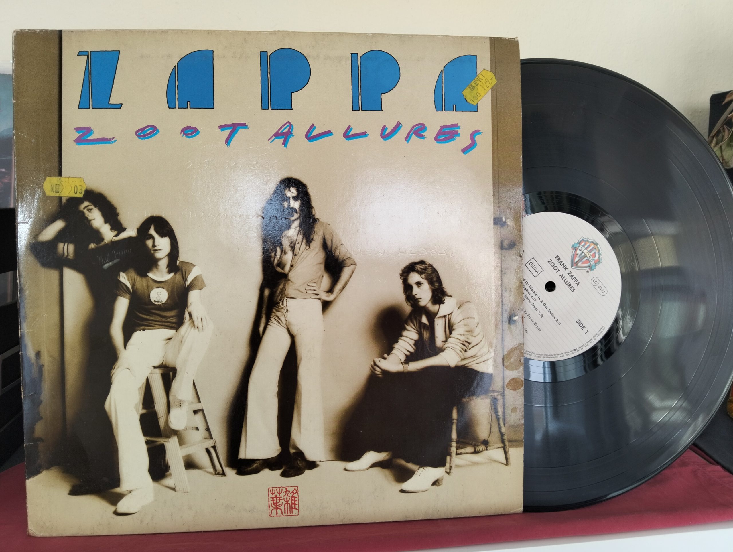Frank Zappa – Zoot Allures Plak