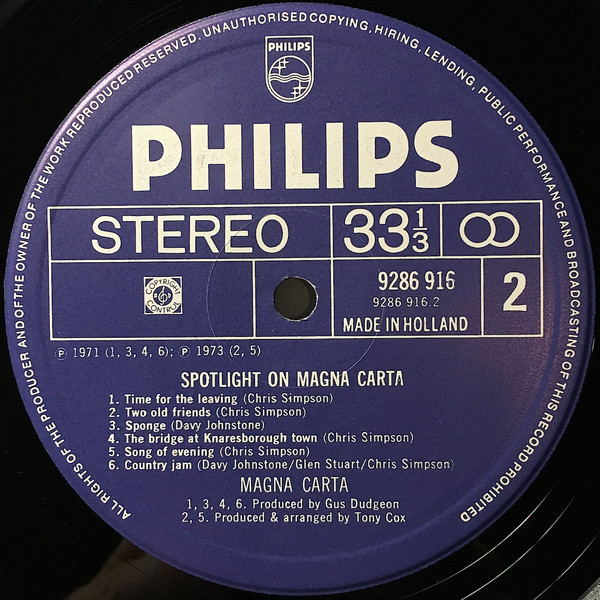 Magna Carta – Spotlight On Magna Carta 2 Plak - Görsel 6