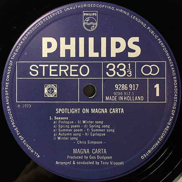 Magna Carta – Spotlight On Magna Carta 2 Plak - Görsel 7