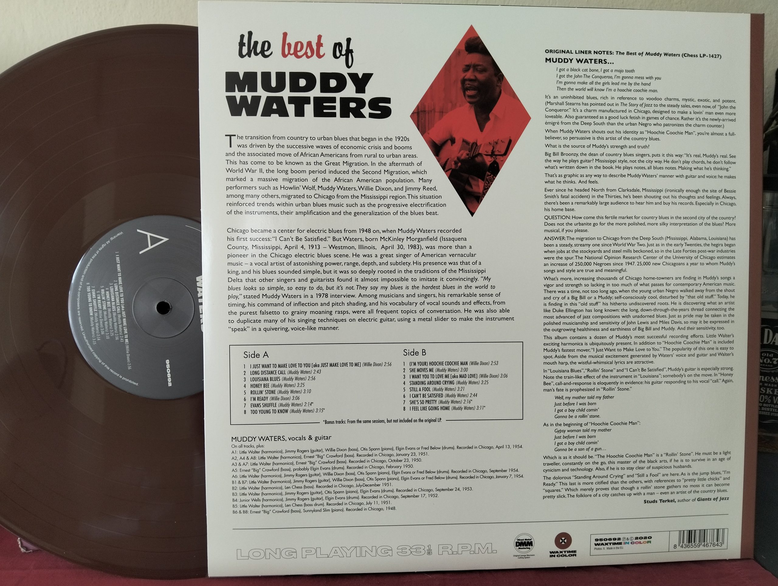 Muddy Waters – The Best Of Muddy Waters Plak - Görsel 2