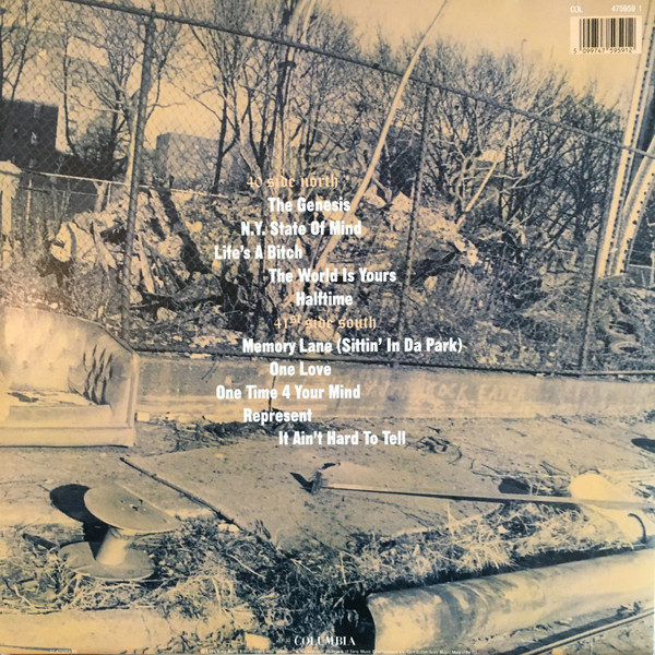 Nas – Illmatic Plak - Görsel 2