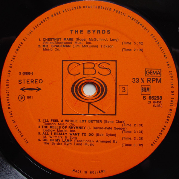 The Byrds – The Byrds 2 Plak - Görsel 6