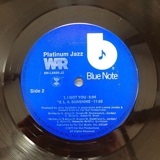 War – Platinum Jazz 2 Plak - Görsel 7