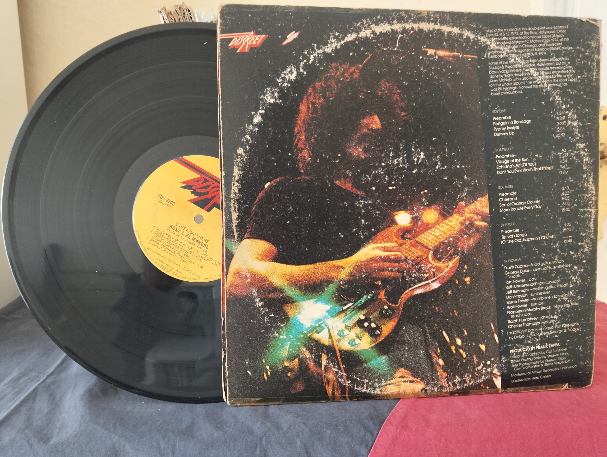 Zappa / Mothers – Roxy & Elsewhere 2 Plak - Görsel 2