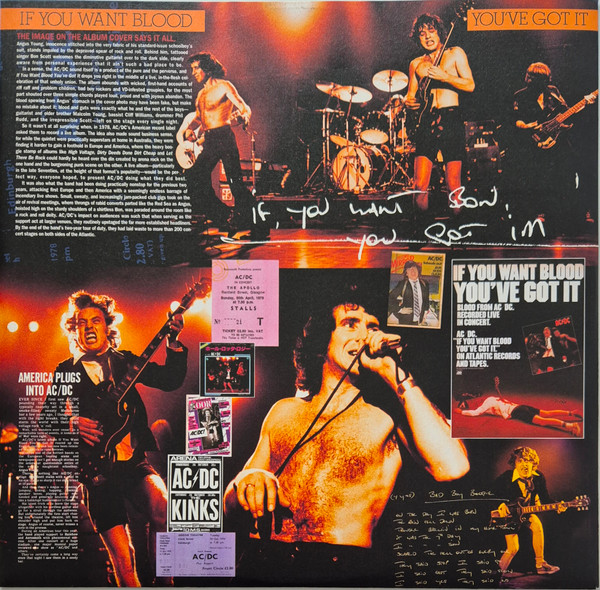 AC/DC – If You Want Blood You've Got It Plak - Görsel 6