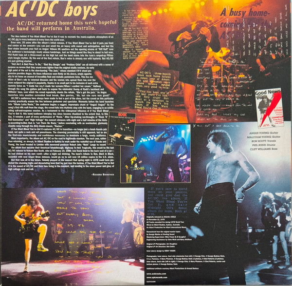 AC/DC – If You Want Blood You've Got It Plak - Görsel 7
