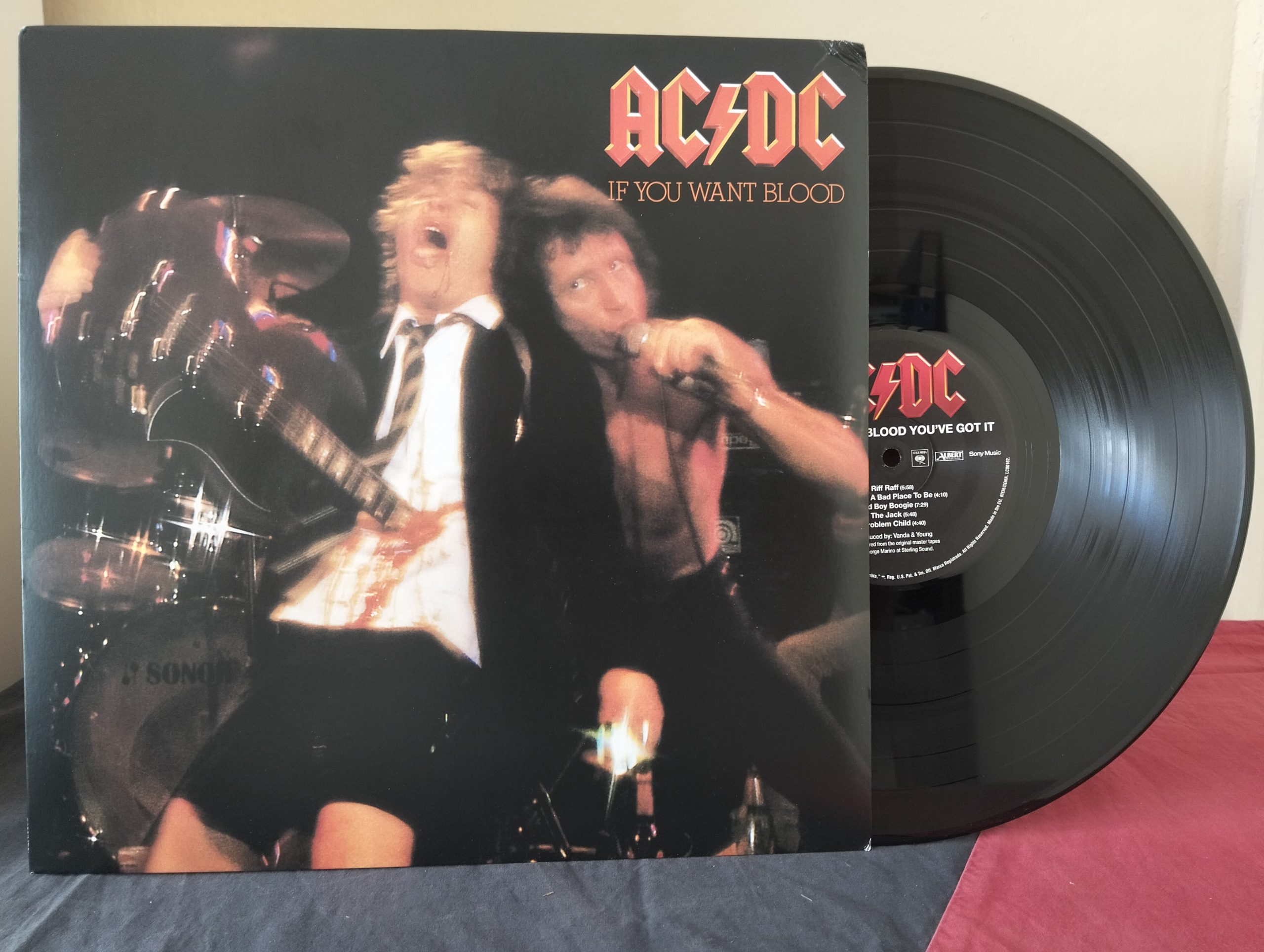 AC/DC – If You Want Blood You've Got It Plak