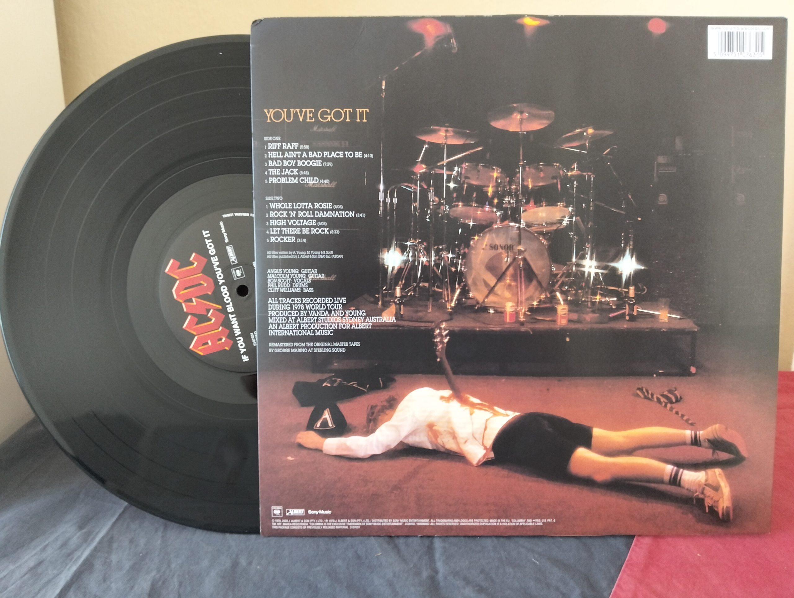 AC/DC – If You Want Blood You've Got It Plak - Görsel 2