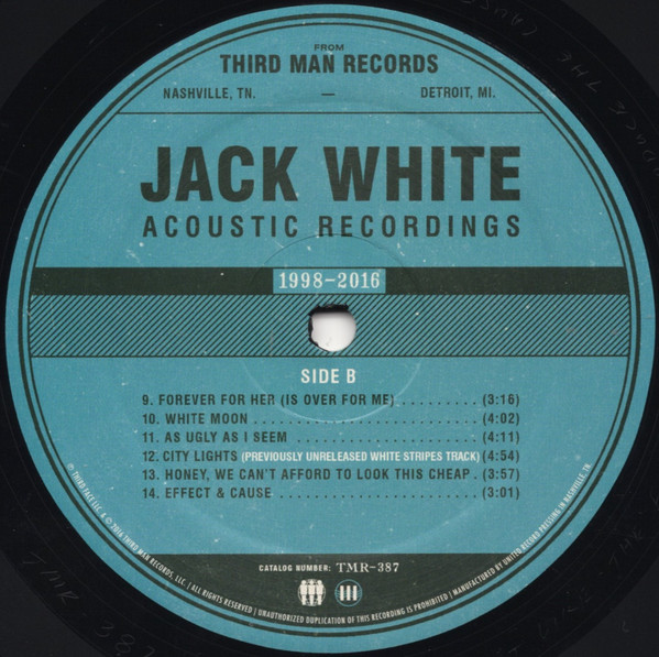 Jack White – Acoustic Recordings 1998-2016 - Plak - Görsel 5