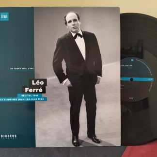 Léo Ferré – Récital 1961 - Gala D'Antibes Juan-Les-Pins 1962  Plak