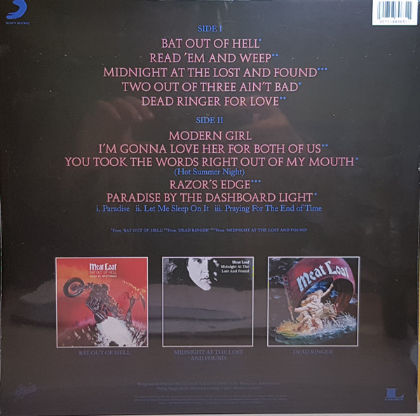 Meat Loaf – Hits Out Of Hell Plak - Görsel 2