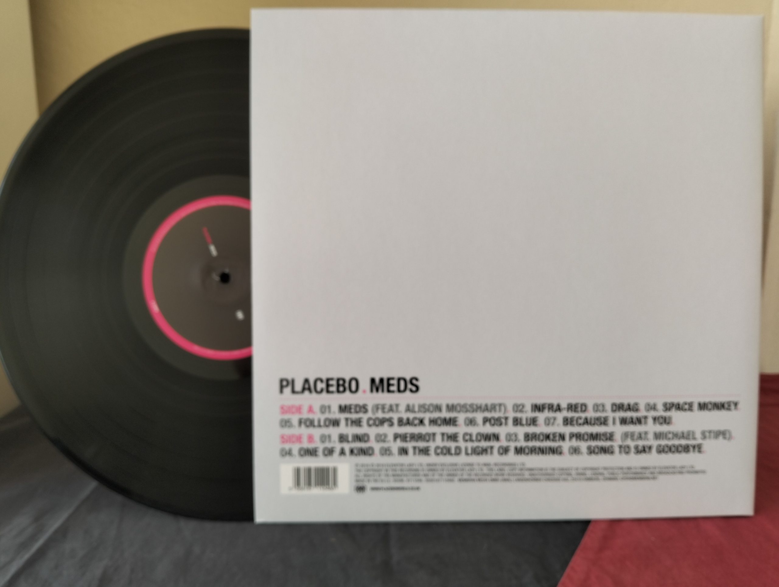 Placebo – Meds Plak - Görsel 2