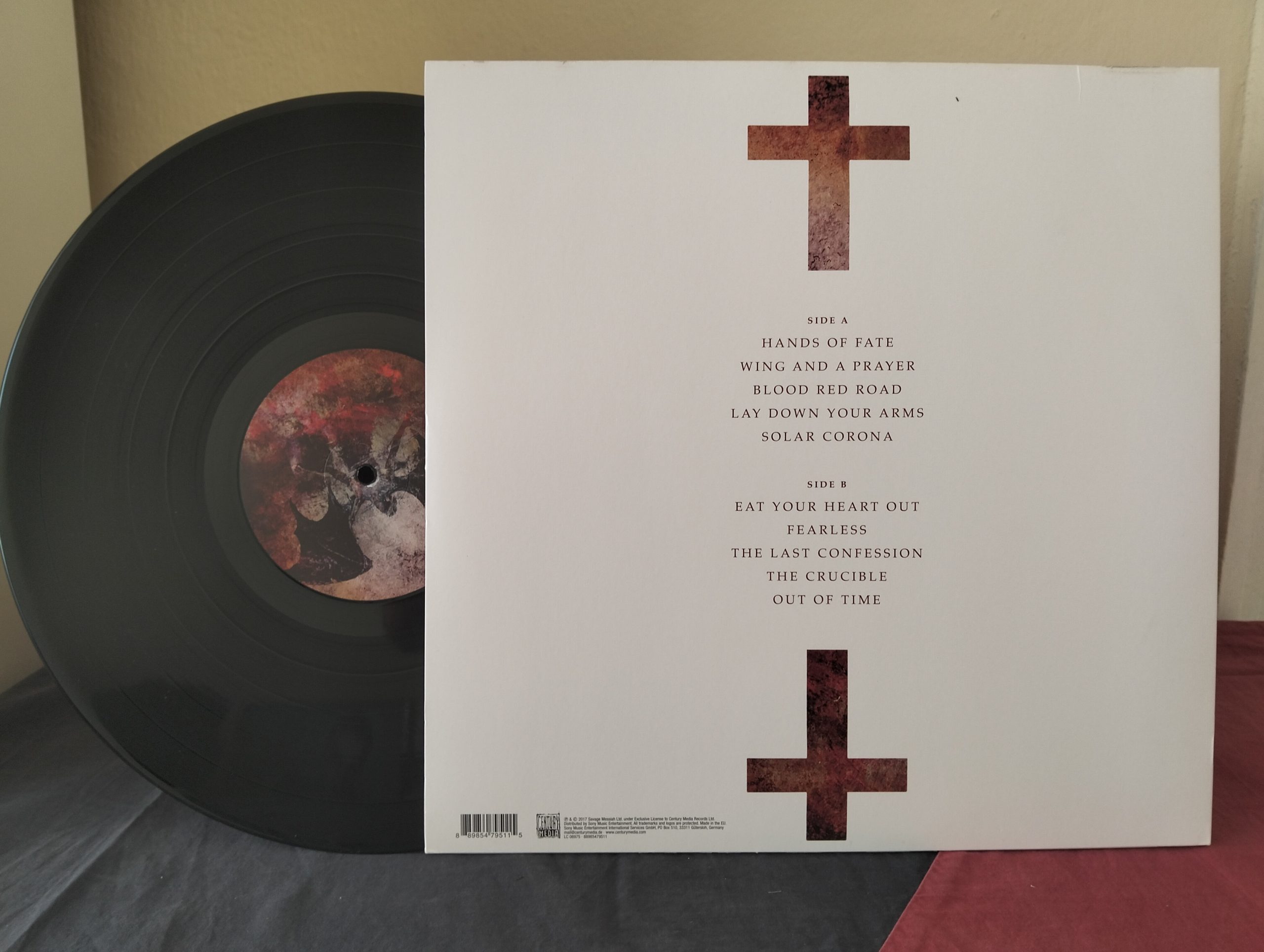 Savage Messiah – Hands Of Fate Plak + CD - Görsel 2