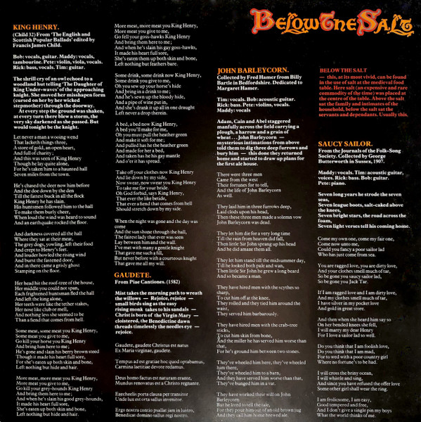 Steeleye Span – Below The Salt Plak - Görsel 3