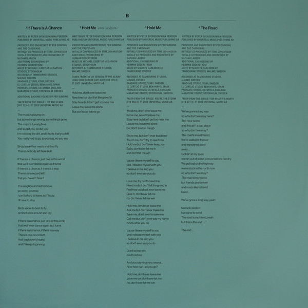 The Cardigans – The Rest Of The Best – Vol. 2 - 2 Plak - Görsel 6
