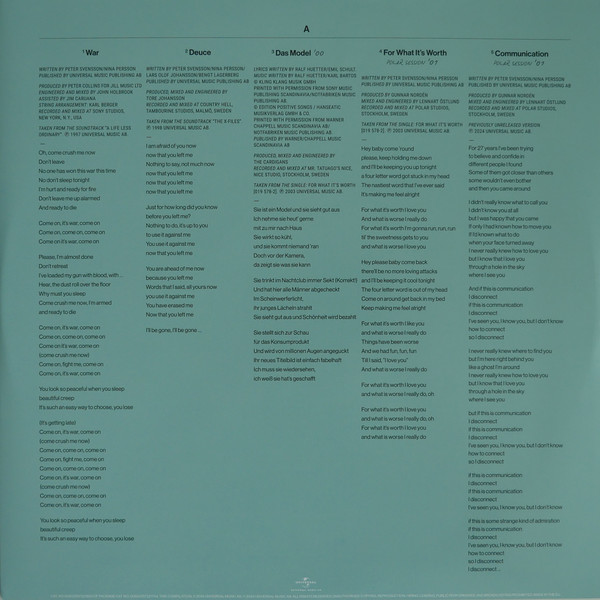 The Cardigans – The Rest Of The Best – Vol. 2 - 2 Plak - Görsel 10