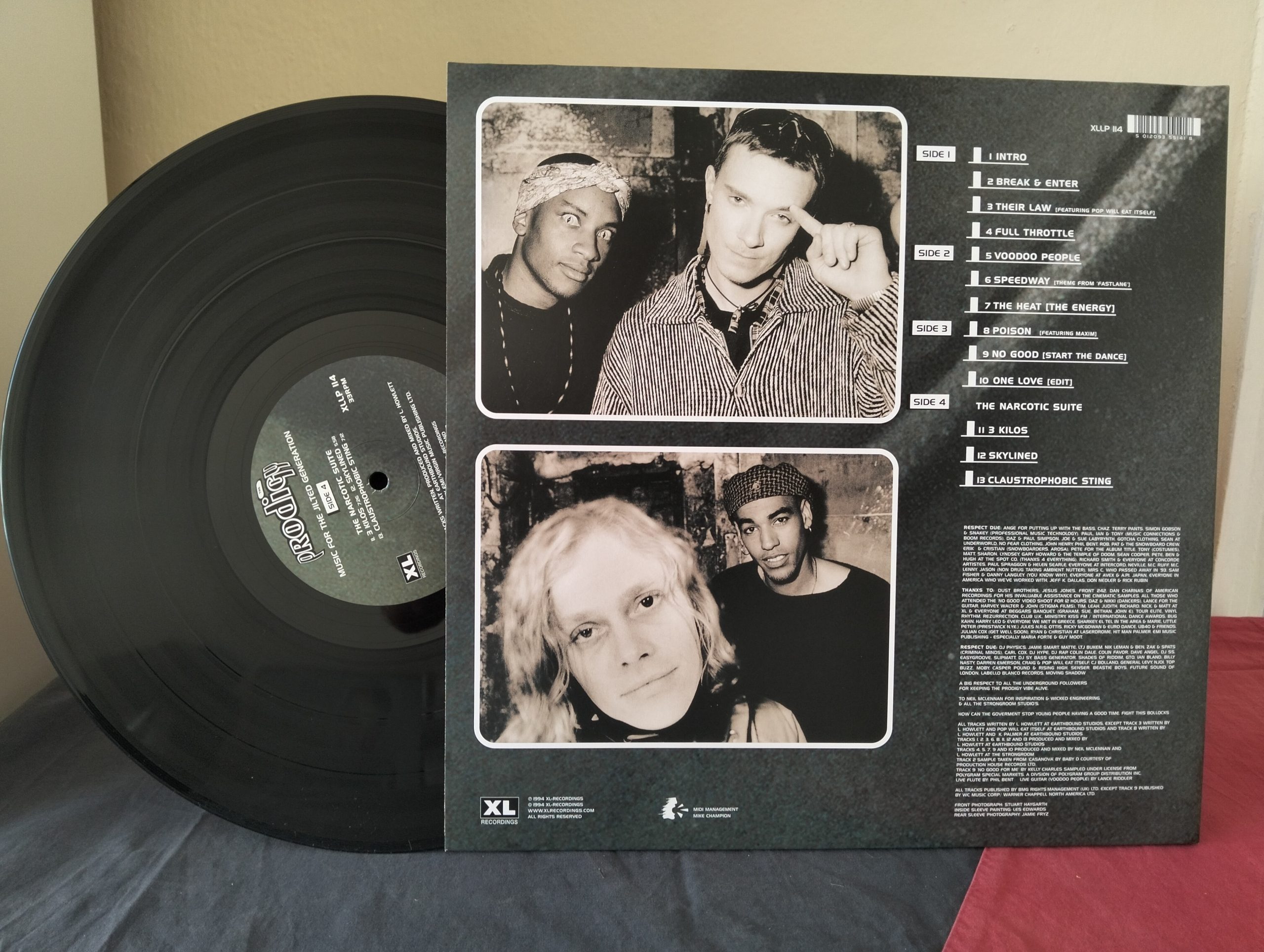 The Prodigy – Music For The Jilted Generation 2 Plak - Görsel 2