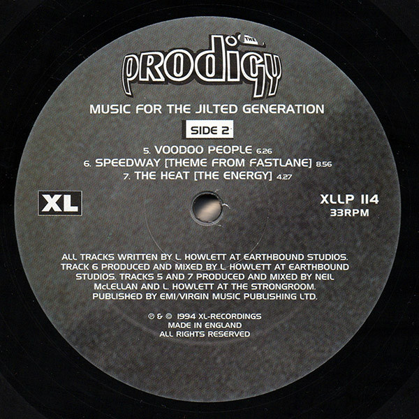The Prodigy – Music For The Jilted Generation 2 Plak - Görsel 8