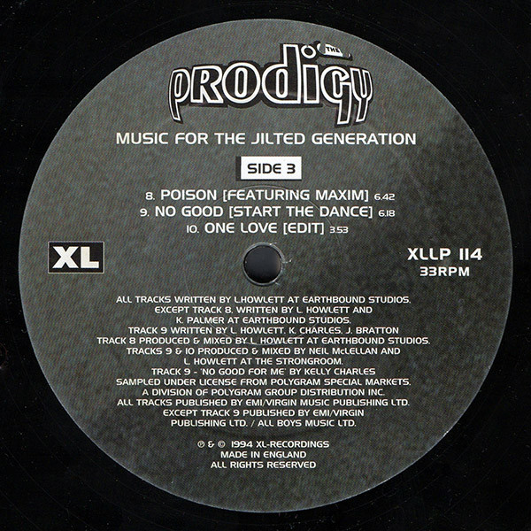 The Prodigy – Music For The Jilted Generation 2 Plak - Görsel 9