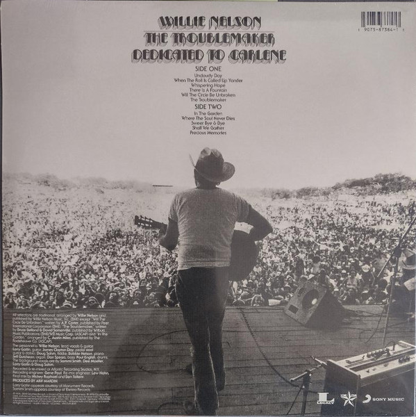 Willie Nelson – The Troublemaker Plak - Görsel 2