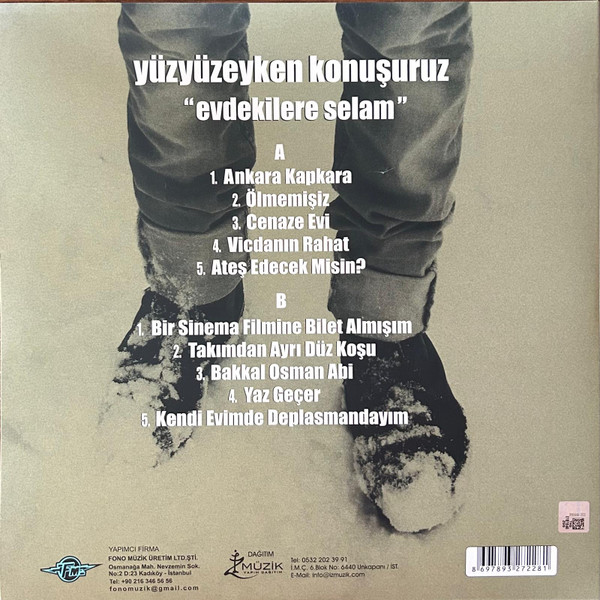 Yüzyüzeyken Konuşuruz – Evdekilere Selam – Ambalajında Plak - Görsel 4