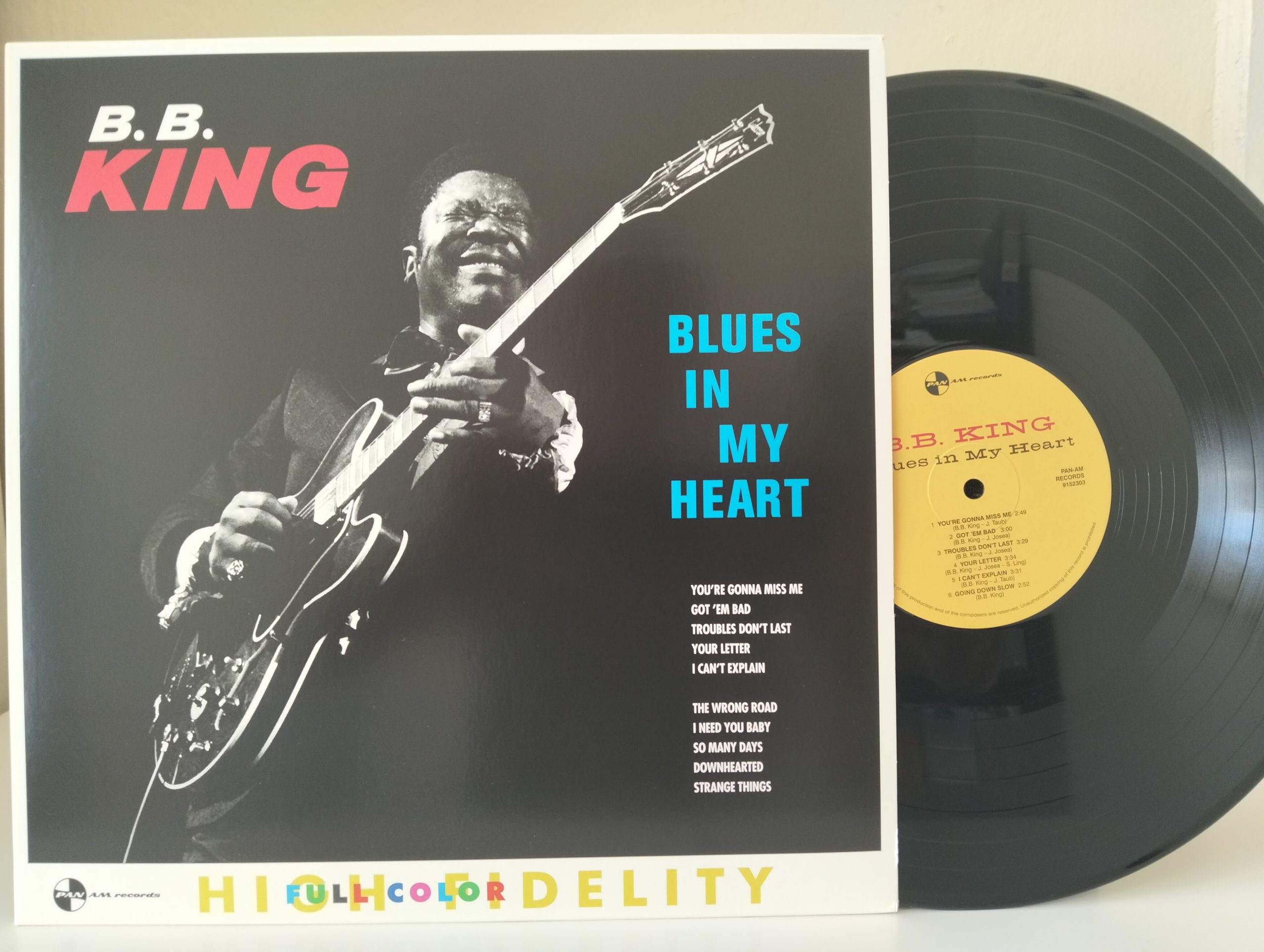 B.B. King – Blues In My Heart Plak