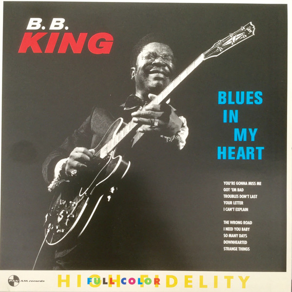 B.B. King – Blues In My Heart Plak - Görsel 4