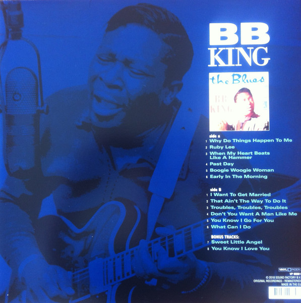 B.B. King – The Blues + 2 Bonus Tracks Plak - Görsel 3