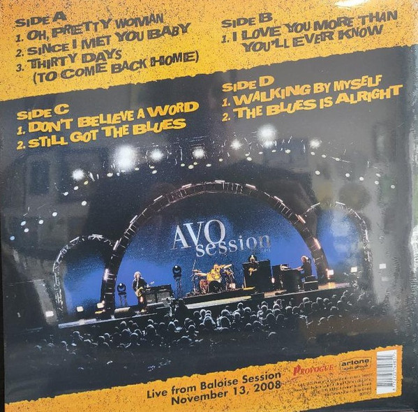 Gary Moore – Live From Baloise Session 2 Plak - Görsel 3