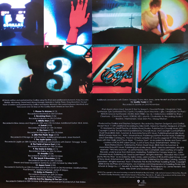 Gorillaz – The Fall Plak - Görsel 5