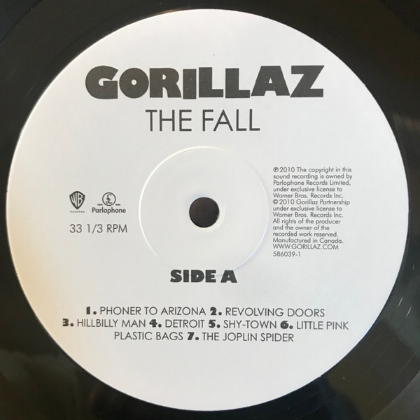 Gorillaz – The Fall Plak - Görsel 6