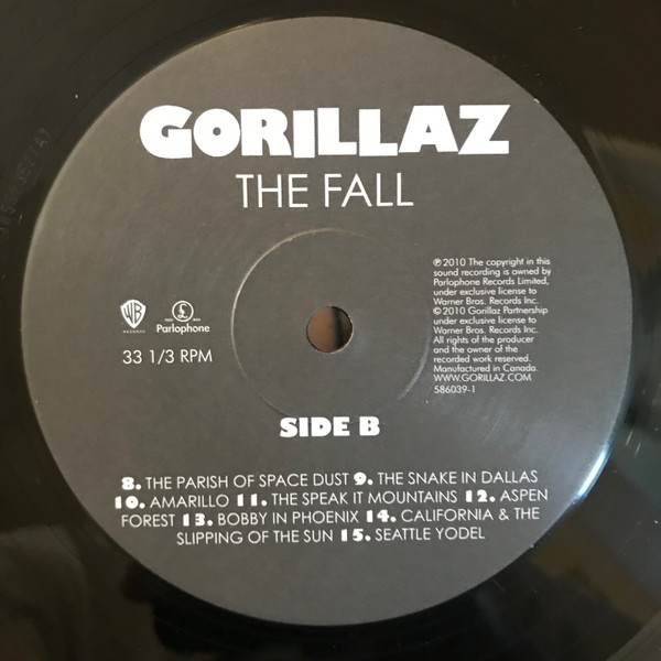Gorillaz – The Fall Plak - Görsel 7