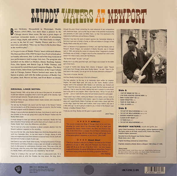 Muddy Waters – At Newport Plak - Görsel 3